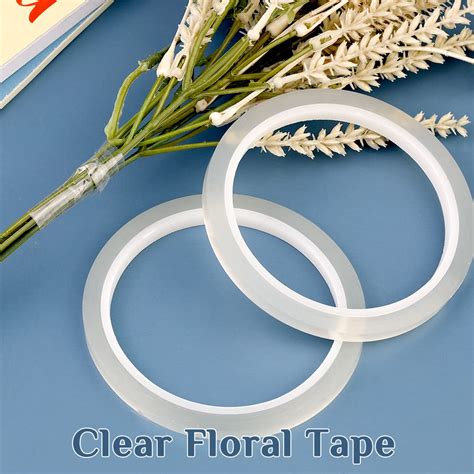 clear waterproof floral tape.